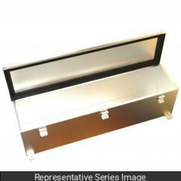 N4X Wiring Trough, 4 x 4 x 24, SS, Hammond, Mfr#: 1486C24SS